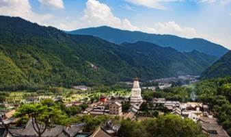 五台山2日 佛国之旅五台山一地 五爷庙休闲祈福