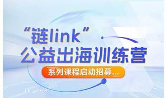 “链link”公益出海训练营，与海外名企对话！