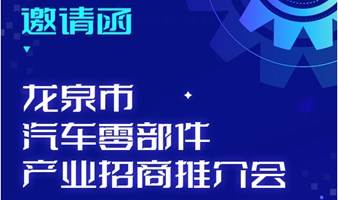 龙泉市汽车零部件产业招商推介会