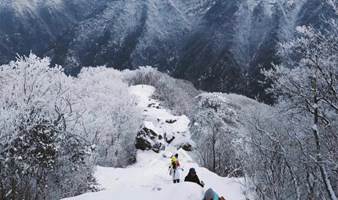 12.17徒步天幕山云海雾凇