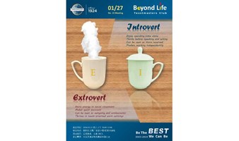 朝阳北苑 Beyond Life  英文头马演讲俱乐部 No.15 常规会议