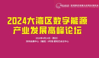 2024大湾区数字能源产业发展高峰论坛