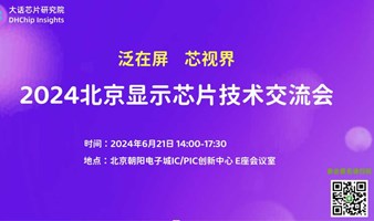 2024北京显示芯片技术交流会