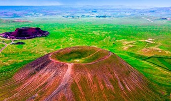 火山草原露营 周末2日乌兰察布火山草原 深度探索6座火山-草原露营 避暑好去处