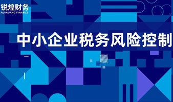 智慧税筹 高效财管——中小企业税务风险控制