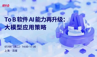 ToB 软件 AI 能力再升级：大模型应用策略