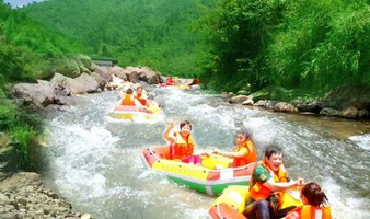 【漂流】纵情龙王山峡谷漂流，探寻黄浦江源头，欢乐戏清水（上海出发1天活动）