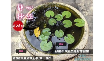 静心抄经沙龙第26期