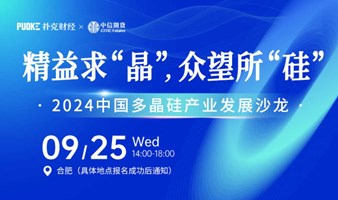 2024中国多晶硅产业发展沙龙