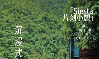 莫干山「深度休息」｜山林疗愈之旅招募中