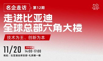 【深圳】走进比亚迪全球总部六角大楼（企业高管）