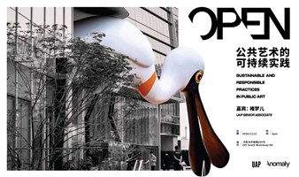 Anomaly OPEN -- 公共艺术的可持续实践  Sustainable and Responsible Practices in Public Art