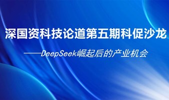 深国资科技论道第五期科促沙龙——DeepSeek 崛起后的 产业机会