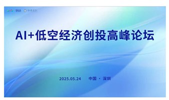 2025GAIC全球人工智能大会——AI+低空经济创投高峰论坛