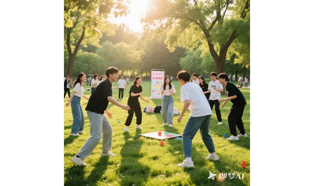 周六【公园约会玩家挑战赛】AI+真人双模式脱单游戏🔥 （非盈利单身社群）脱单“救星”来袭！北京单身交友聚会
