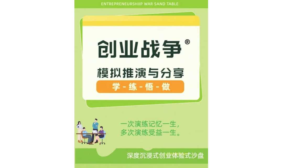 「创业战争沙盘」——中国首个创业真人RPG模拟器