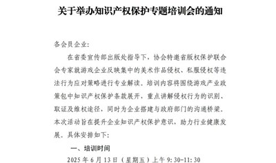 知识产权保护专题培训会